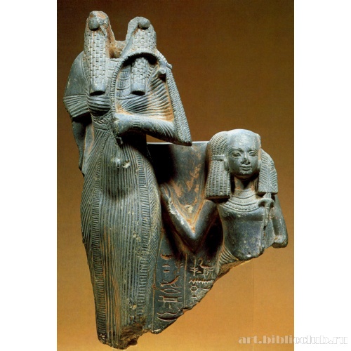 Групповая статуэтка царицы с царевичем