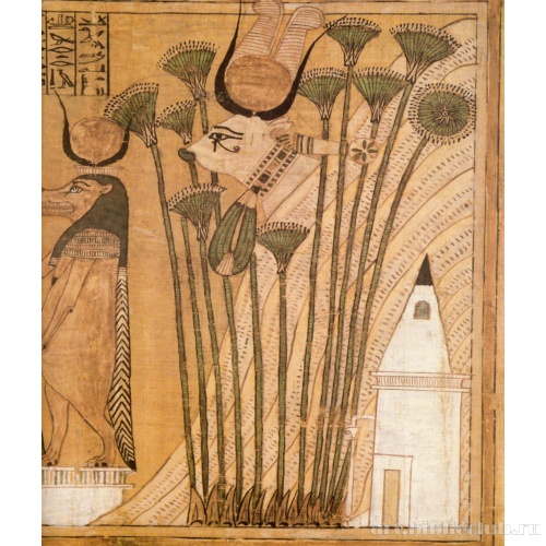 Книга мертвых Ани: главы 185-186 (правый фрагмент)