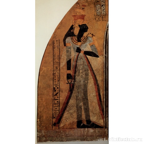 Гробница Ин-хер-ха: роспись с изображением царицы Яхмес-Нефертари