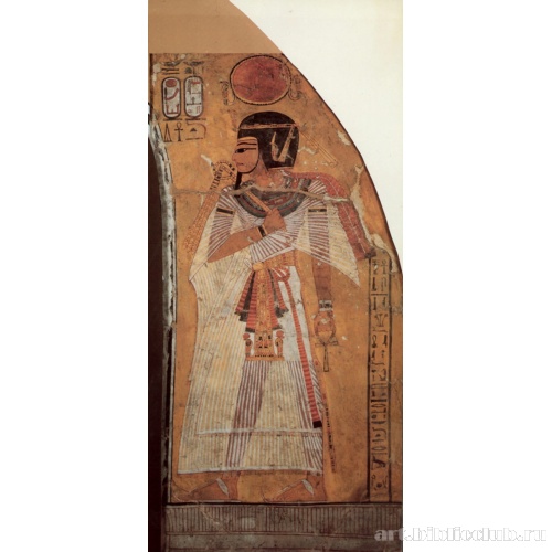 Гробница Ин-хер-ха: роспись с изображением царя Аменхотепа I