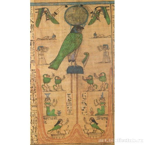 Книга мертвых Анхаи: виньетка к так называемой главе 16