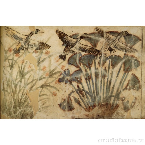 Фрагмент расписного пола