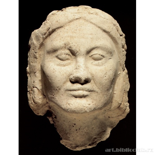 Слепок головы женщины