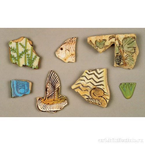 Фрагменты плиток-инкрустаций