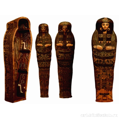 Комплект саркофагов неизвестной египтянки