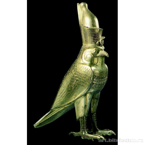 Культовая статуэтка божества в образе сокола