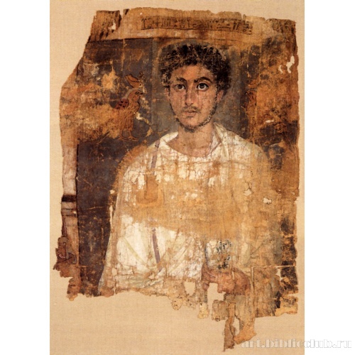 Фрагмент пелены мумии мужчины