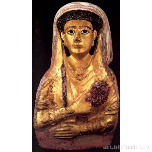 Маска мумии Афродиты, дочери Дидаса