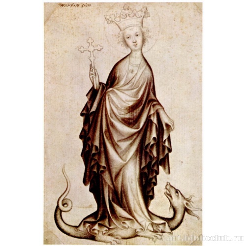 Святая Маргарита с драконом