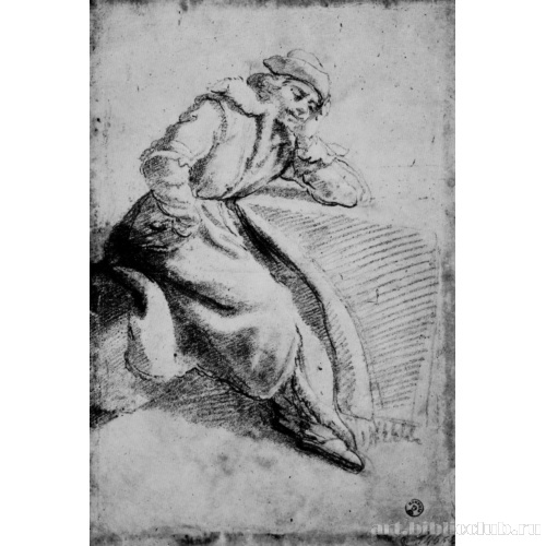 Микеланджело, погруженный в размышления