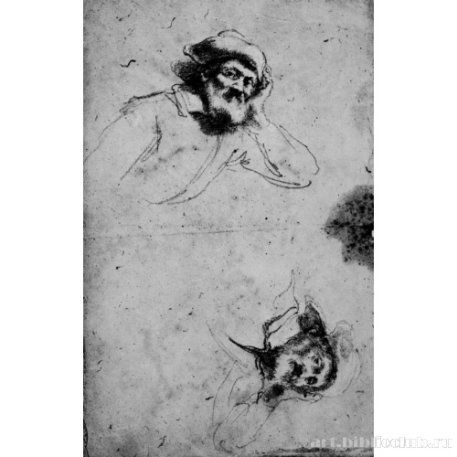 Этюд головы Микеланджело