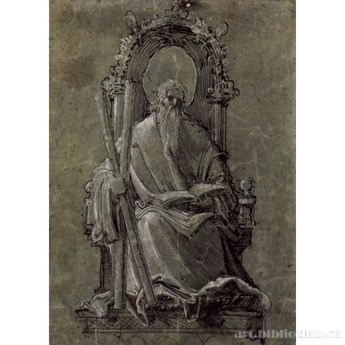 Святой Андрей на троне