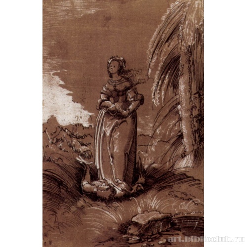 Святая Маргарита, попирающая дьявола