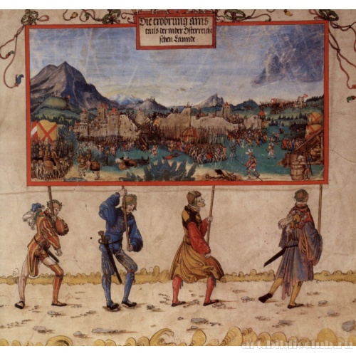 Триумфальное шествие императора Максимилиана I: Венгерская война