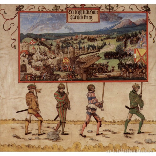 Триумфальное шествие императора Максимилиана I: Завоевание Нижней Австрии