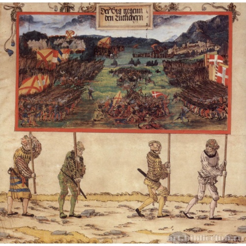 Триумфальное шествие императора Максимилиана I: Первое завоевание Фландрии