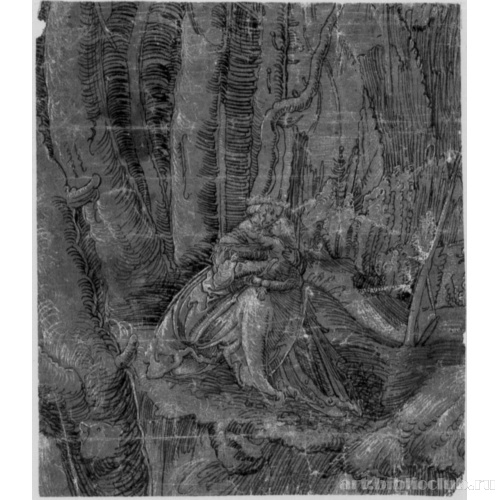 Мадонна с младенцем в лесу