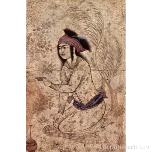 Коленопреклоненный юноша с чашей для вина