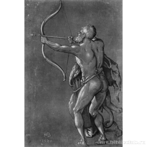 Геракл, стреляющий из лука