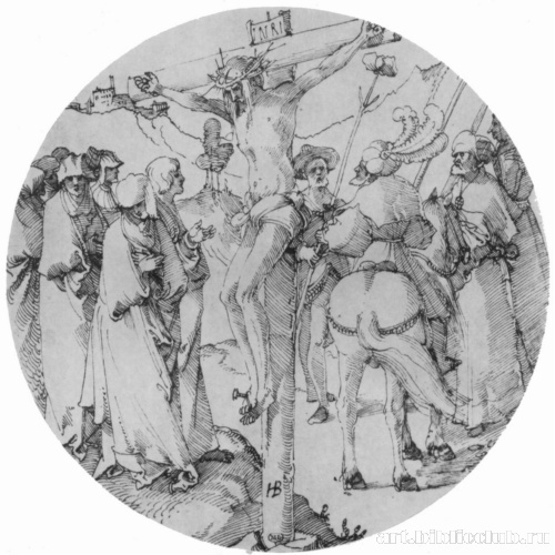 Распятие Христа, тондо