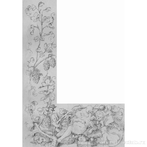 Молитвенник императора Максимилиана I (поля страницы): Опьянение Бахуса