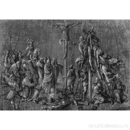 Сцены Страстей Христовых: Несение креста, Распятие и Снятие с креста