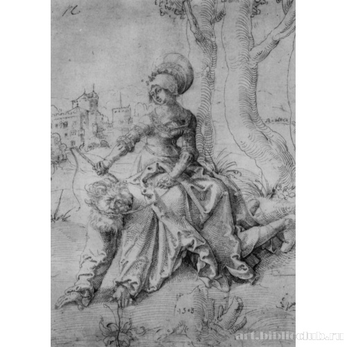 Филида верхом на Аристотеле