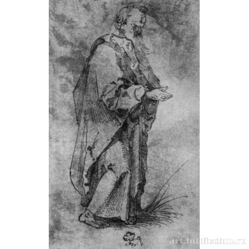 Стоящий молящийся апостол