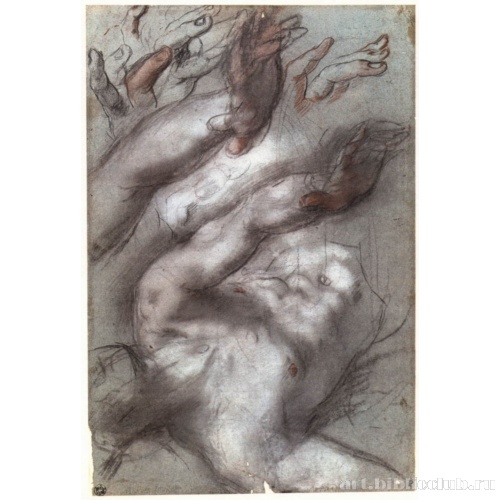 Этюды для фигуры святого Виталия