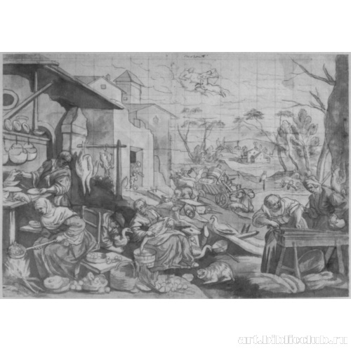 Серия картин месяцев [11], Месяц ноябрь