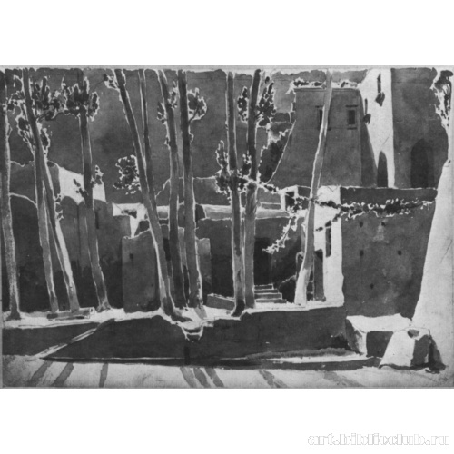 Деревья и дома в Амальфи