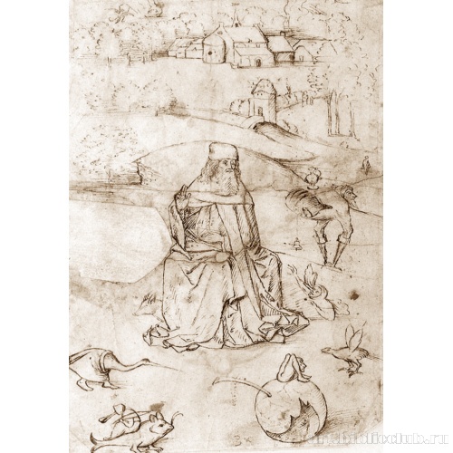 Лист с набросками и зарисовками