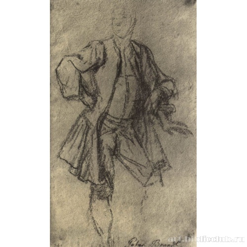 Этюд мужской фигуры