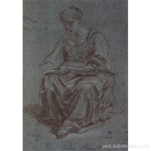 Сидящая женщина