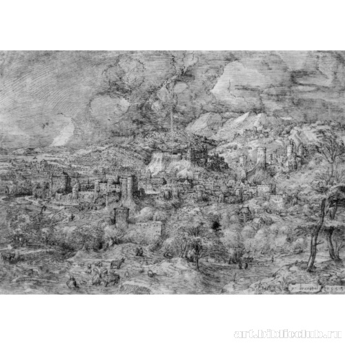 Пейзаж с укрепленным городом