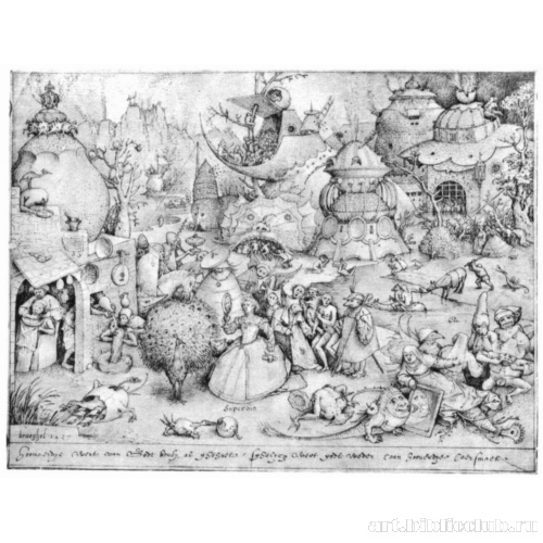 Рисунок из серии «Пороки»: Гордыня (Superbia)