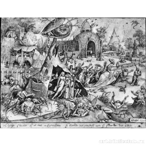 Рисунок из серии «Пороки»: Распутство (Luxuria)