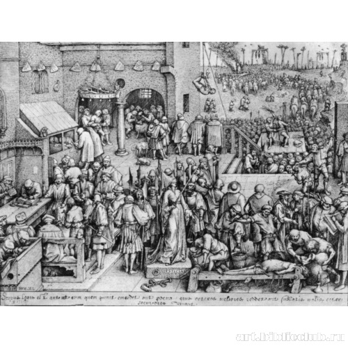 Рисунок из серии «Добродетели»: Правосудие (Justitia)