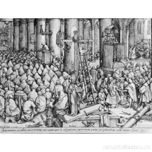 Рисунок из серии «Добродетели»: Вера (Fides)