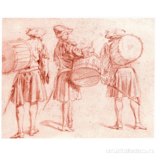 Три изображения барабанщика