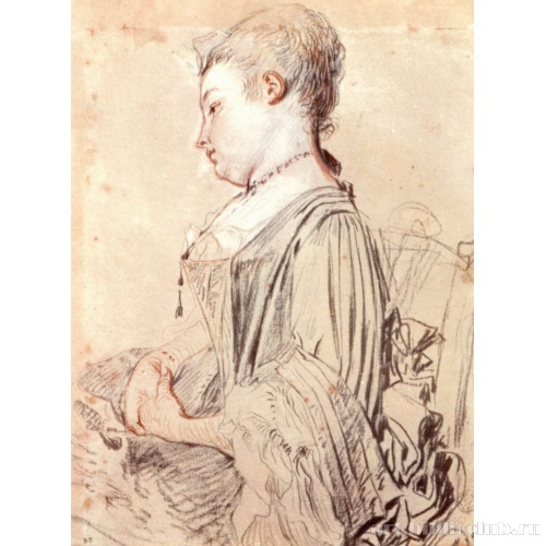 Дама в профиль