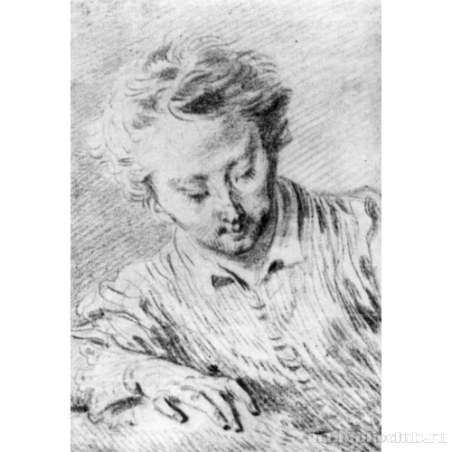 Этюд молодого человека