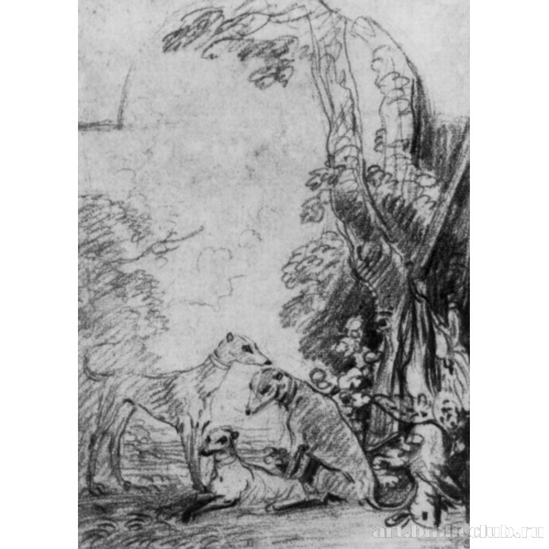 Охотничьи собаки и битая дичь