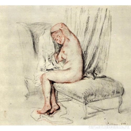 Обнаженная на софе