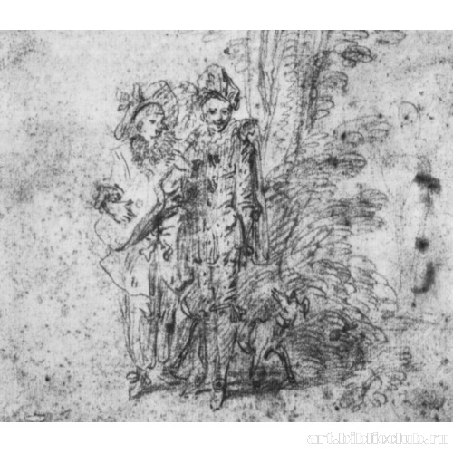 Два актера с собакой