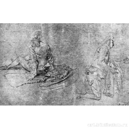 Два этюда мужских фигур