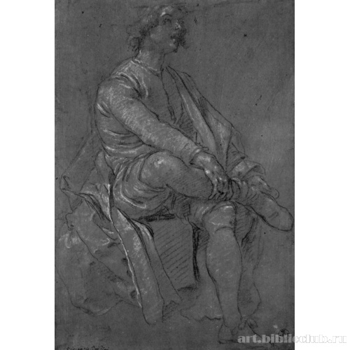 Сидящий юноша