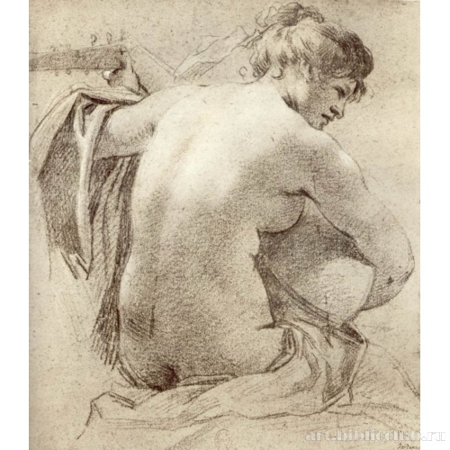 Обнаженная, играющая на лютне