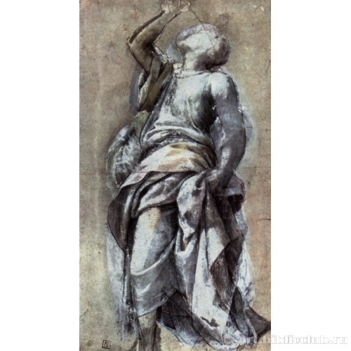 Этюд стоящего апостола