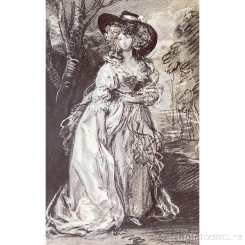 Портрет герцогини Джорджианы Девонширской